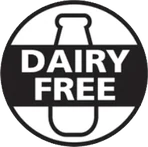 Dairy Free seal supplied with the Primal Grow Pro product pack