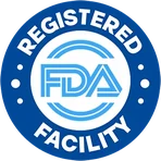 FDA Registered Facility seal supplied with the Primal Grow Pro product pack